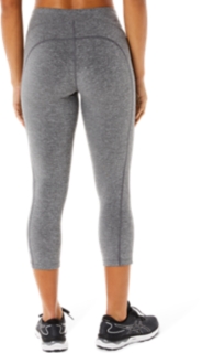 WOMEN'S PERFORMANCE CAPRI, Dark Heather Grey