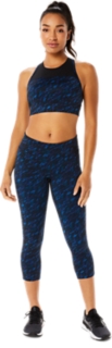 Abstract Capri leggings, Workout Pants 'Multi-Directional' - Sincerely Joy