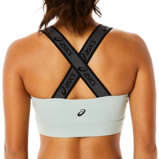 Asics Strappy Crossback Sports Bra orange Women's size small