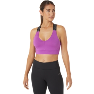 Buy ASICS Accelerate Purple Womens Sports Bra online