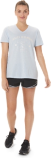 WOMEN'S ASICS RUN CLUB V-NECK