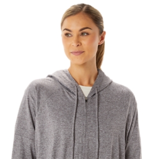 Knitted zip up hoodie womens hot sale