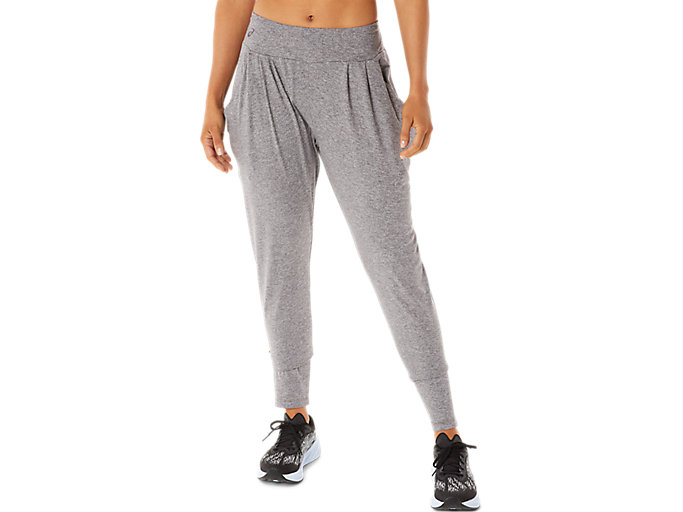 Image 1 of 6 of WOMEN'S SOFT STRETCH KNIT PANT color Smoke Shadow Heather