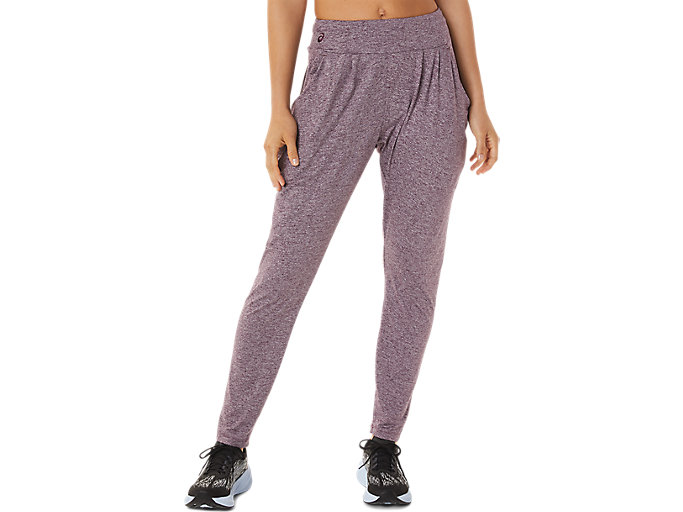 Image 1 of 6 of WOMEN'S SOFT STRETCH KNIT PANT color Deep Mars Heather