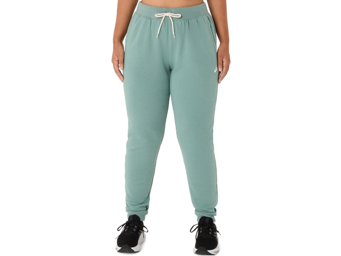 WOMEN'S ASICS SUNDAY SANA FLEECE JOGGER | Celadon | Shorts