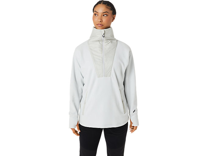 Image 1 of 9 of Women's Glacier Grey FLEXFORM TOP LAYER Women's Sports Long Sleeve Shirts