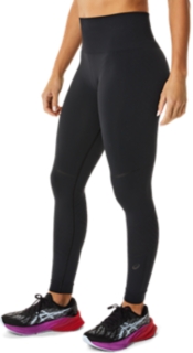 Women's SEAMLESS TIGHT, Performance Black, Tights & Leggings