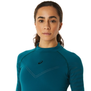 Buy ASICS Seamless Crop Top Long Sleeve Women Violet online