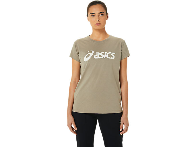 Image 1 of 5 of Women's Mink/Birch SPORT LOGO TEE T-Shirts à manche courtes pour femmes