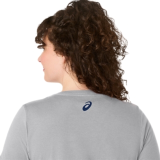 WOMEN'S ASICS STRIPES V-NECK, Image 5 of 6