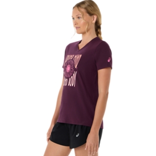 WOMEN'S SUNFLOWER SLOGAN V-NECK, Image 3 of 6