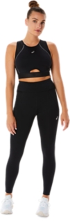 5=TEN Physiotech Mesh Panel Legging in Black