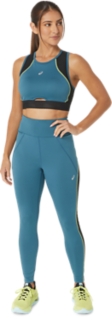 Under Armour Womens Mesh Panel Leggings - Blue