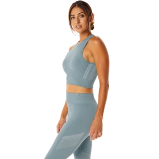 Gymshark Energy Seamless Stone Blue Sports Bra Size Small