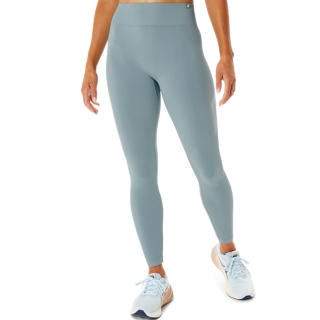 WOMEN'S NAGINO FLEX SEAMLESS TIGHT | Light Steel | Tights & Leggings | ASICS