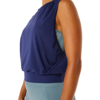 ASICS NAGINO SEAMLESS BRA - Light support sports bra - indigo blue