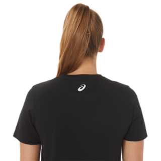 WOMEN'S ASICS HIBISCUS SPIRAL A CREW | Performance Black | T