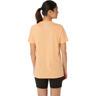 WOMEN'S ASICS HIBISCUS SPIRAL A CREW | Summer Dune | T-Shirts