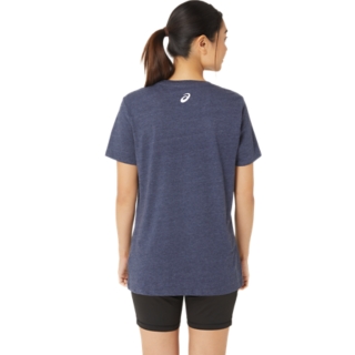 ASICS WOMEN'S HIBISCUS SLOGAN CREW, Image 2 of 6