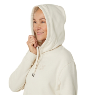 Sweatshirt 100% algodão branco  Sweatshirts desportivas de mulher