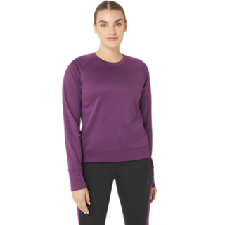 BRUSHED MOBILITY KNIT PULLOVER TOP