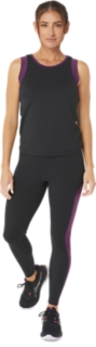 WOMEN'S FLEX TIGHT, Performance Black, Tights & Leggings