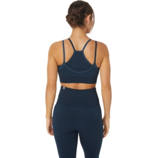 El-Flex Sports Bra - Slate Blue: Maximum Flexibility, Superior Comfort –  Click Holic Activewear