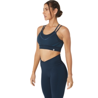 Seamless sports bra - Blue - Ladies