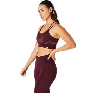 WOMEN'S NAGINO SEAMLESS BRA, Port Royal, Sports Bras