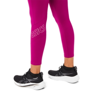 Women's ASICS LOGO 7/8 TIGHT, Performance Black, Tights & Leggings