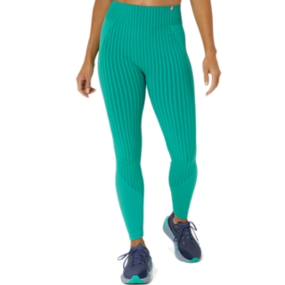Aurora High Waist Scrunch Fitness Legging Green - Athletika
