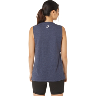 WOMEN'S ASICS NYC CITYSCAPE RUN MUSCLE TEE