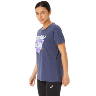 WOMEN'S ASICS MONARCH SLOGAN CREW, Image 3 of 6