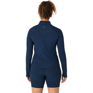 Womens Compression Jacket Ribbed Stretchy Yoga Jacket Jkt-660