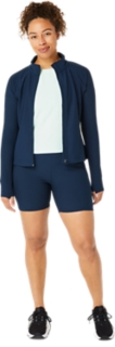 Veste asics store femme deepblue