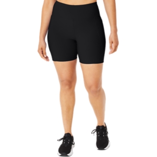 WOMEN S RIB BIKE SHORT Performance Black Shorts Pants ASICS