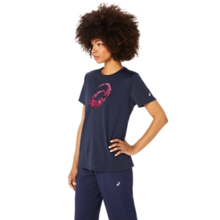 WOMEN'S ASICS CARNATION SPIRAL a CREW, Image 3 of 6