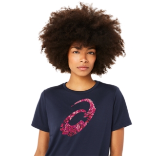 WOMEN'S ASICS CARNATION SPIRAL a CREW, Image 4 of 6