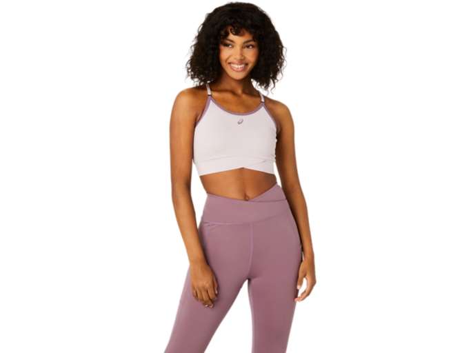 NAGINO FLEX ADJUSTABLE BRA | Watershed Rose | Sports Bras | ASICS