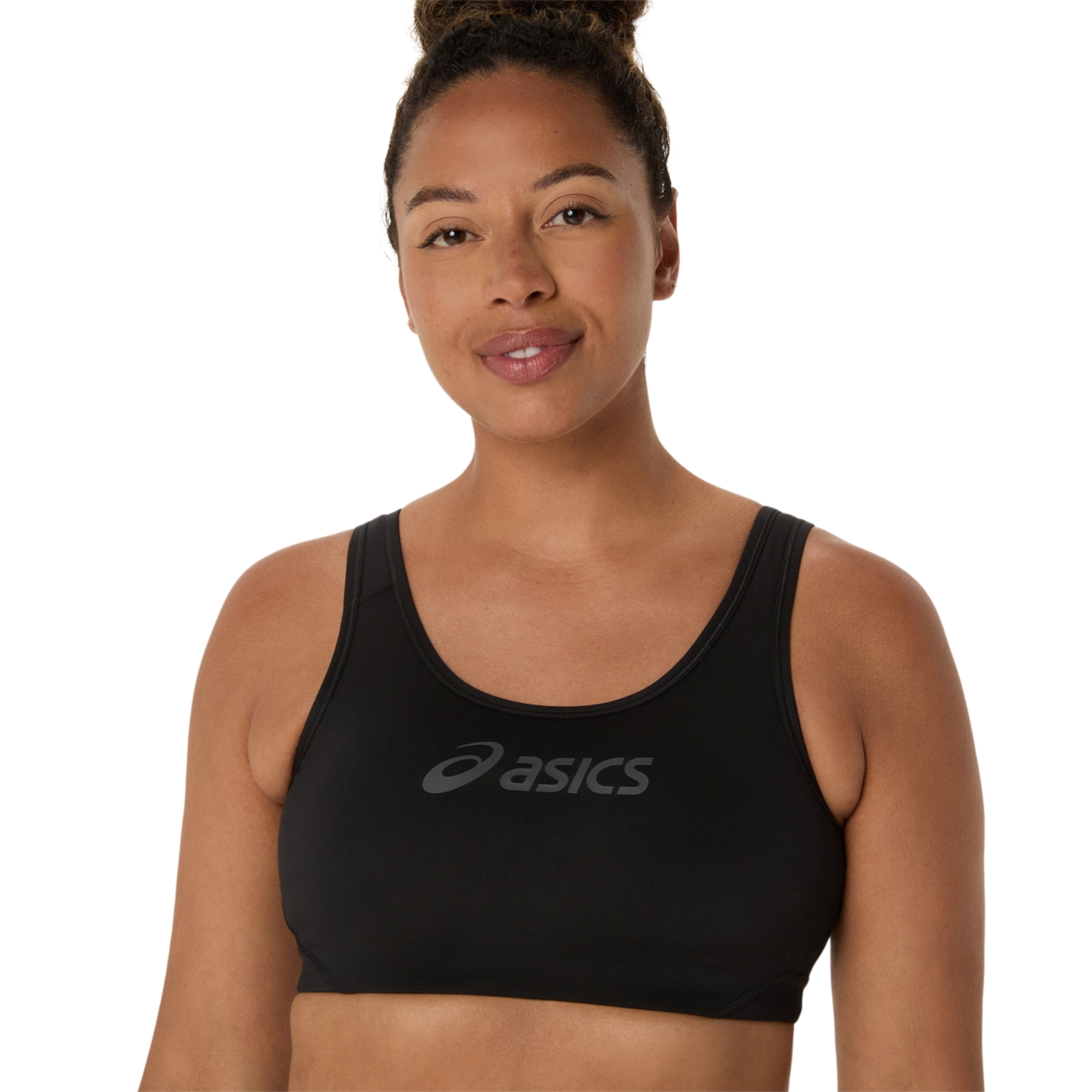 Женские спортивные бра Training Core ASICS Logo Bra, цвет: Чёрный — фото 3