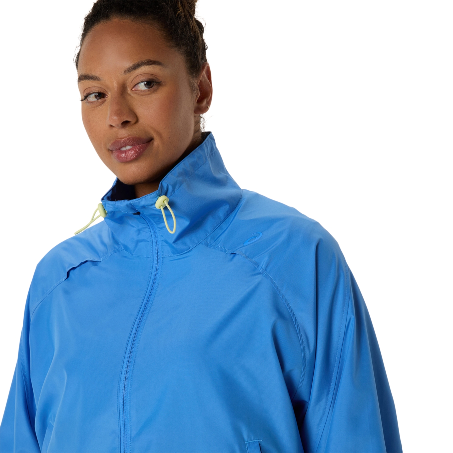 Женская куртка ASICS Nagino Actibreeze Short, цвет: Синий — фото 4