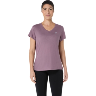 Asics t shirt fille brun online