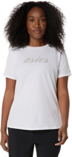 Alternative image view of ASICS GRAPHIC TEE,  BRILLIANT WHITE
