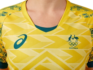 TEAM AUSTRALIA OLYMPIC REPLICA WOMEN FOOTBALL TEE, Image 4 of 8