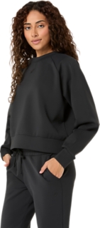 NAGINO REFINED TEXTURE SWEAT TOP, Image 3 of 6