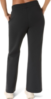 NAGINO REFINED TEXTURE SWEAT FLARE PANT, Performance Black 2