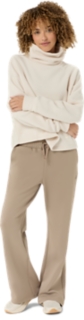 NAGINO  REFINED TEXTURE SWEAT FLARE PANT, Image 6 of 6