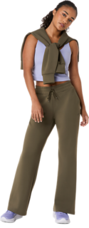 NAGINO REFINED TEXTURE SWEAT FLARE PANT