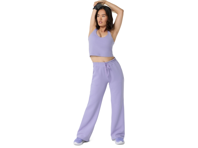 NAGINO  REFINED TEXTURE SWEAT FLARE PANT thumbnail