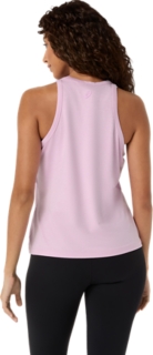 REFINED TEXTURE SLEEVELESS TOP, Hazy Lilac Heather 2
